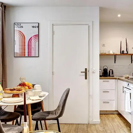 Appartamento Nid Parisien Cosy Proche Des Buttes-chaumont Parigi